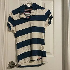 Striped Collar Shirt